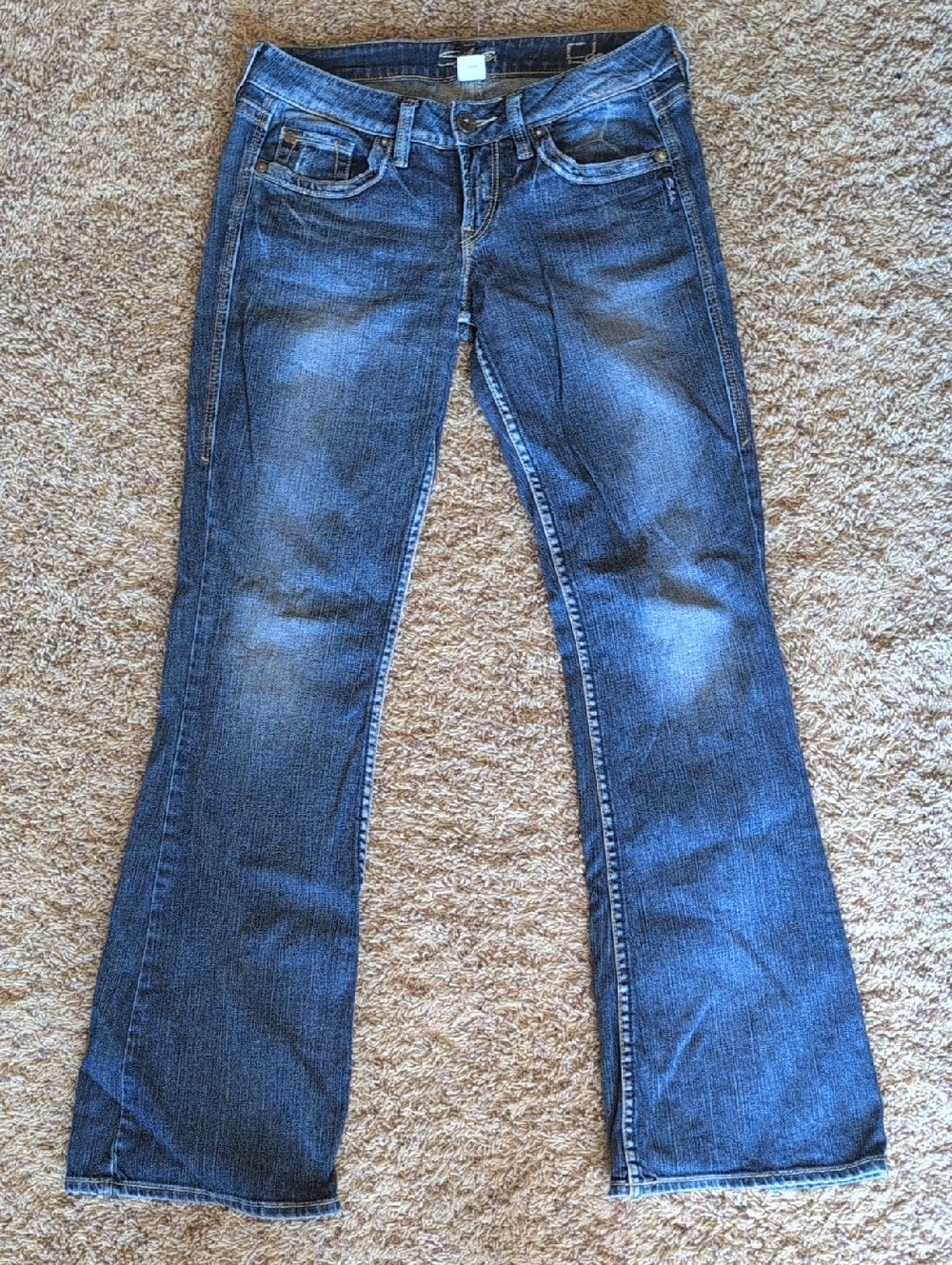 Silver Jeans Blue Flare Leg Jeans